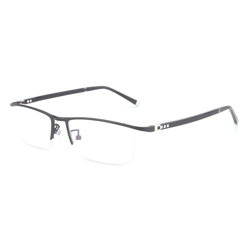 Opeco Мужские Рецептурные очки оправа модные RX Полуободковые оптические для