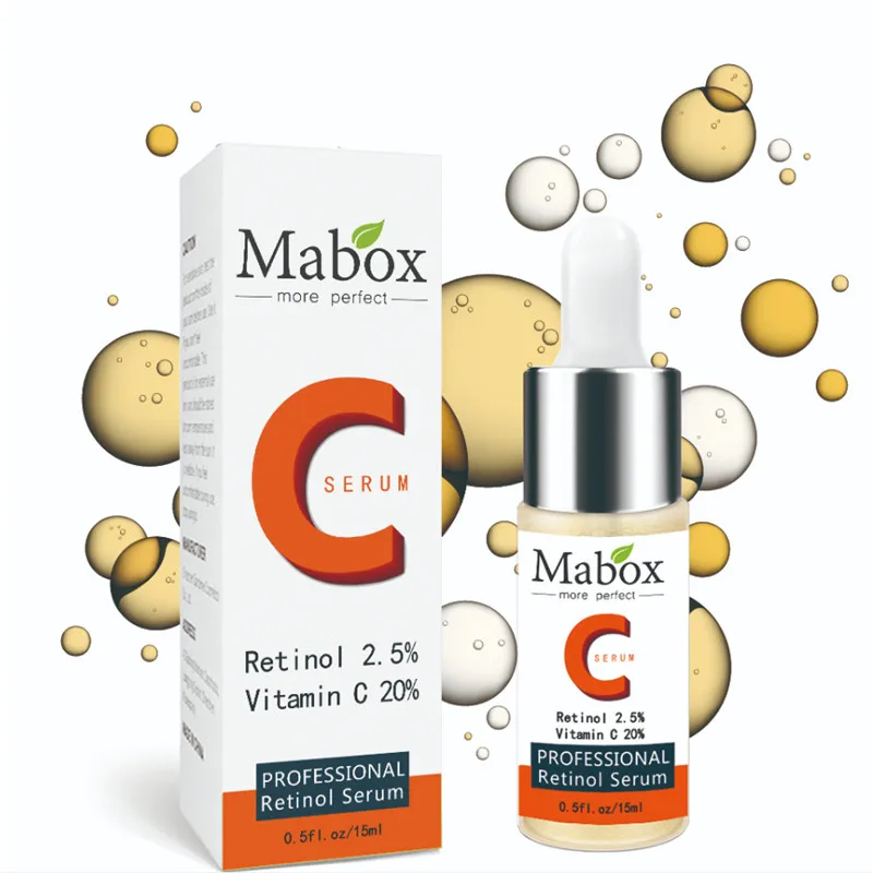 Mabox Витамин С Сыворотка + шесть пептидов сыворотка 24 К золото гиалуроновая
