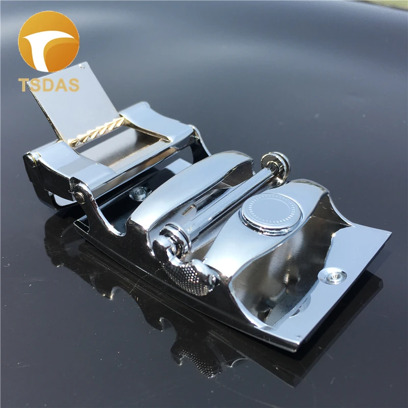 Бизнес Для мужчин подарки прочный цинковый сплав Автоматическая пряжка на