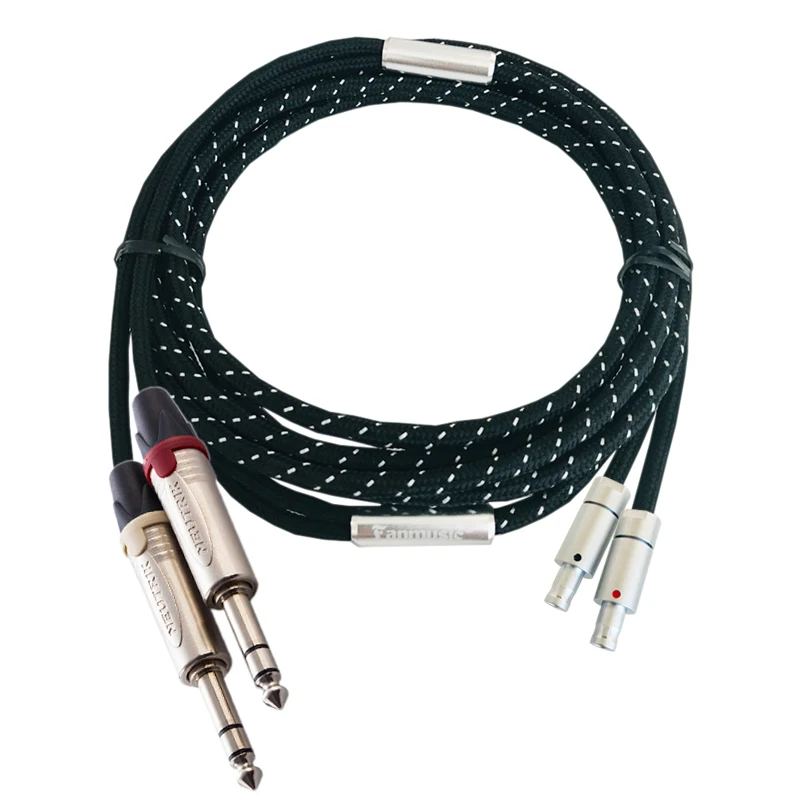 USB кабель для наушников Fanmusic ZY внешний аккумулятор HD800 800s 820 2 5 м|Аксессуары