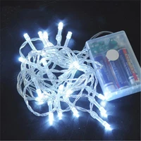 10204080160 aa battery operated led string lights for xmas garland party wedding decoration christmas flasher fairy