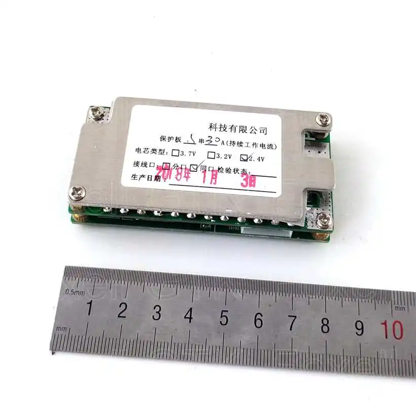 Фирменная литиевая батарея LTO BMS 6s 50A titanate 14 4 В bms pcb 12 в pcm защитная плата