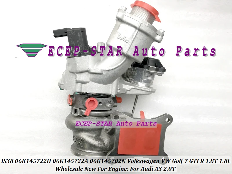 Турбокомпрессор TURBO IS38 06K145722H 06K145722A 06K145702N 06K 145 722H для Audi A3 2 0 T Volkswagen VW Golf 7 GTI R 1 8