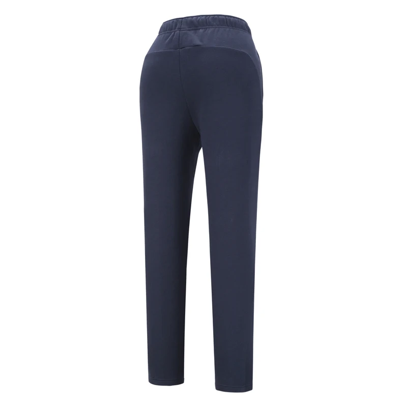 Мужские тренировочные штаны Li Ning теплые флисовые прямые спортивные из 62% хлопка