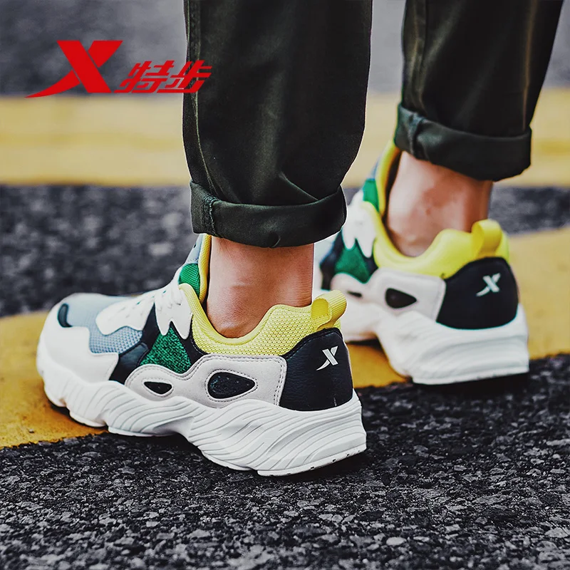 Кроссовки XTEP мужские спортивные на танкетке повседневные амортизирующие стиль