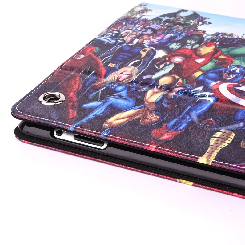 Case for Ipad Air 2 Cover Superhero Batman Pu Leather Stand Air2 Capa | Компьютеры и офис