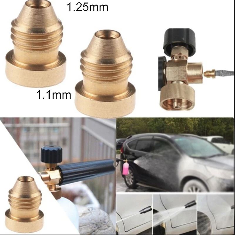 Латунная часть распыления наконечники сопла высокого давления Лэнс пушки Замена