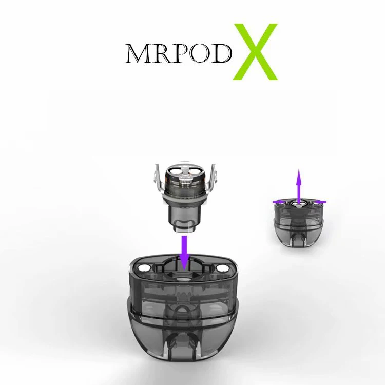 Оригинальный MRPOD X Pod 2 мл многоразовый картридж Vape Mod 750 мАч System kit электронная