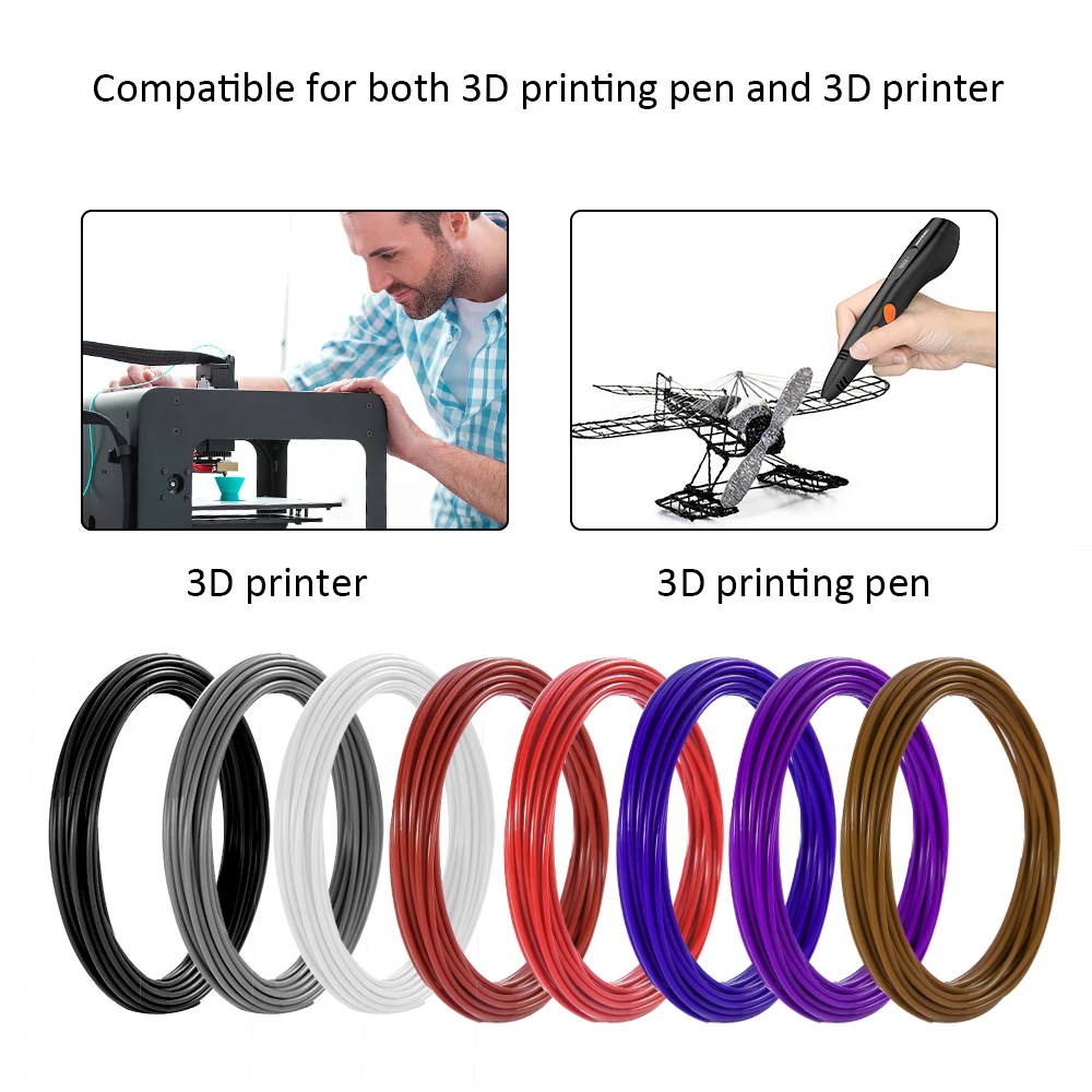Наполнитель для 3d ручки Meterk PLA 16 цветов 20 футов каждый 1 75 мм всего наполнитель 3D