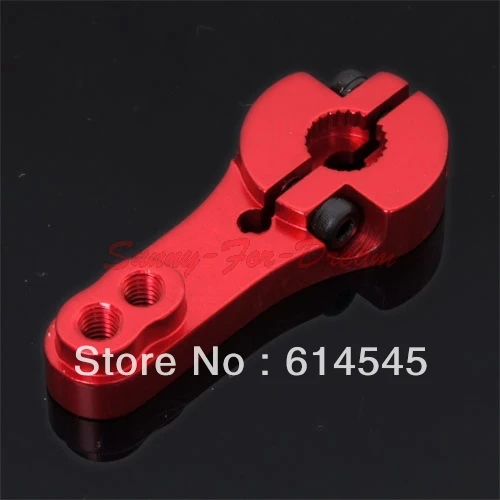 

Adjustable Heavy Duty RC Steering Servo Half Arm 25T Torque Metal MG995 996 RED
