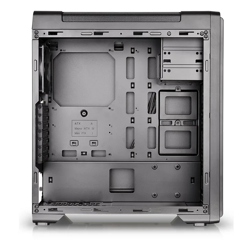 

Tt night attack Chassis (4 RGB light strips/large side through/U3/simple style/support 240 water cooling)