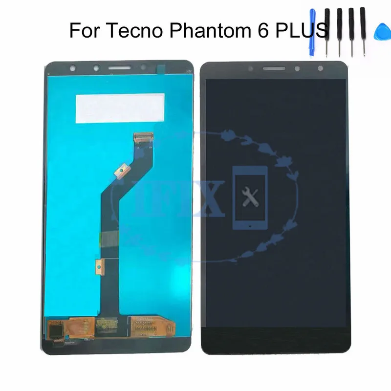 Дисплей для Tecno Phantom 6 PLUS ЖК панель сенсорный экран с дигитайзером в сборе