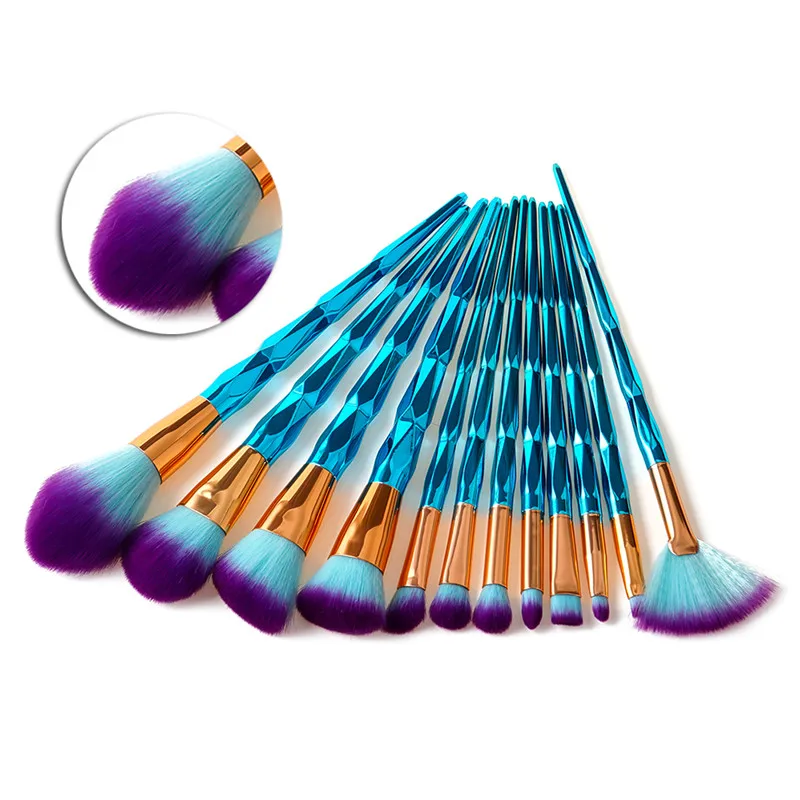 Набор кистей для макияжа 12 шт./компл.|Аппликатор теней век| |