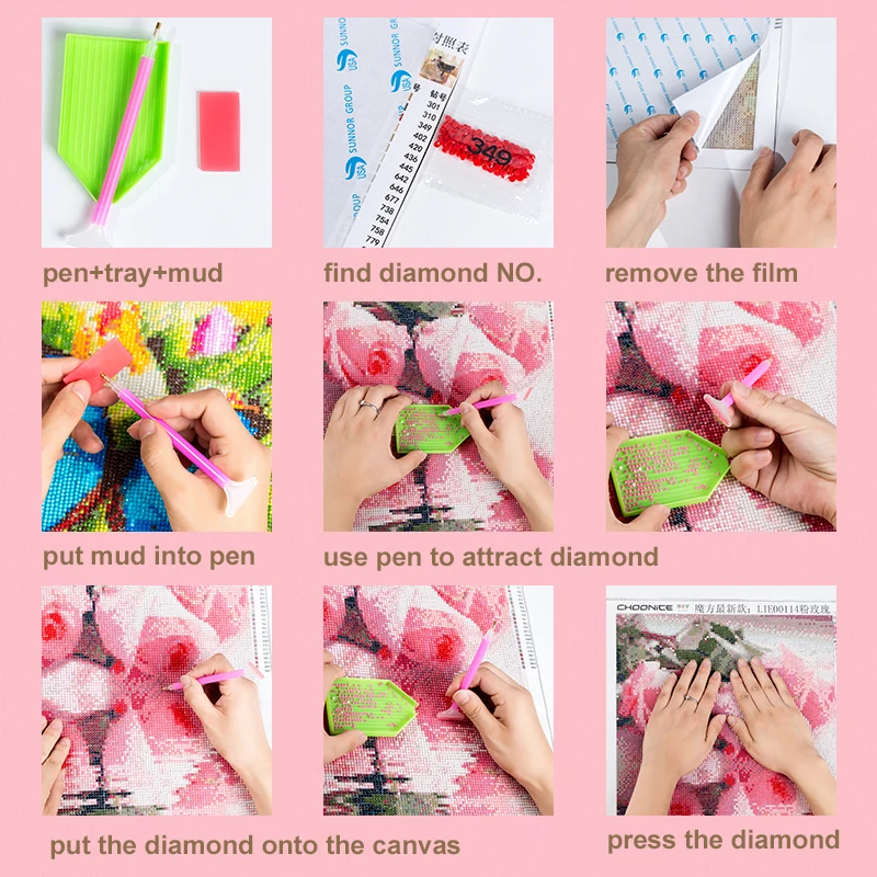 Море закаты пляжные вышивки крестом алмазов картина волны поделок 3D DIAMOND Вышивка