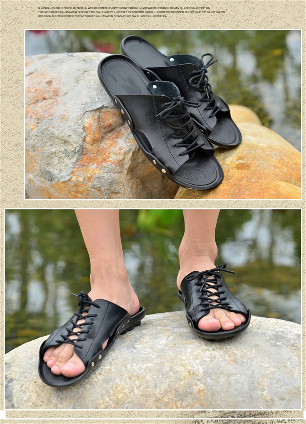 MAISMODA/ г.; летние мужские тапочки; дышащая повседневная обувь; Lgihtweight; пляжная обувь; высокое качество; YL538