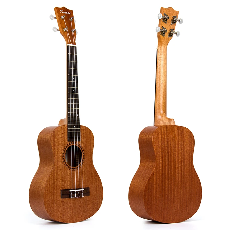 Kmise тенор Гавайские гитары укулеле из красного дерева Ukelele Уке 26 дюймов 18 ладов 4 струны Гавайские гитары с Gig Bag