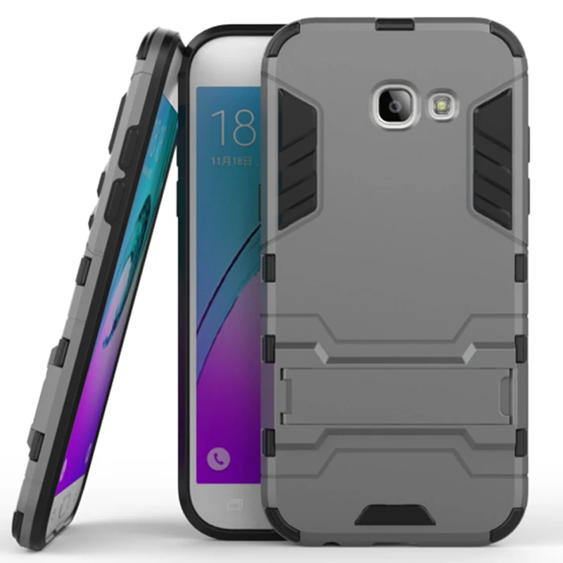 Чехол для Samsung Galaxy A5 2017 Робот Броня резиновый противоударный жесткий чехол a520f |