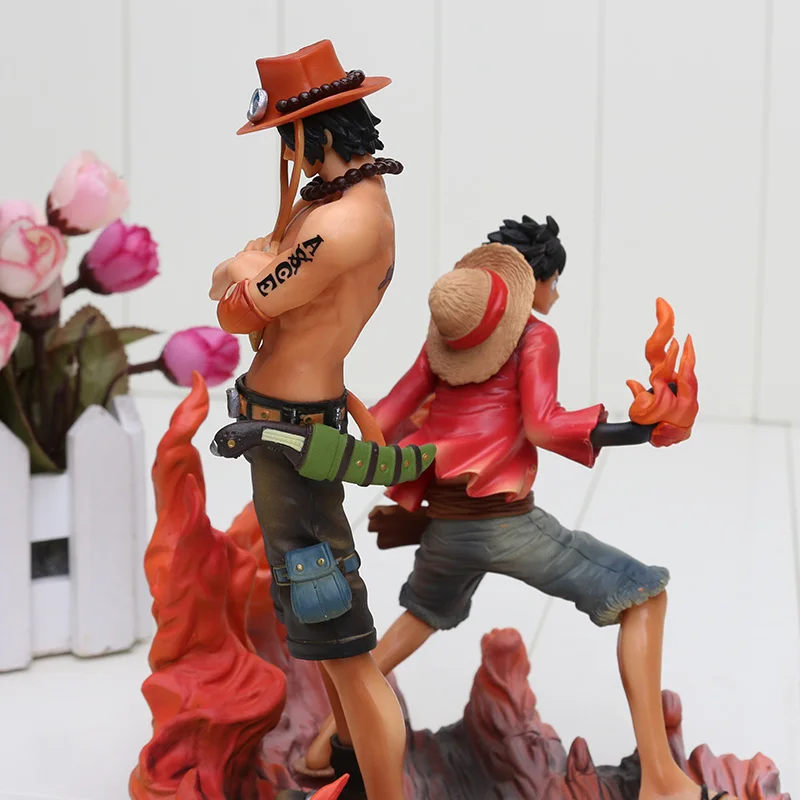 15-17 см 3 шт./компл. Аниме One Piece DXF Luffy Ace Sabo ПВХ экшн-фигурки модели игрушки | Игрушки и