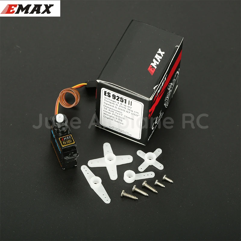 Оригинальная мини Шестерня EMAX ES9051 ES9251 II 4 шт. Аналоговый сервопривод микрорулевое