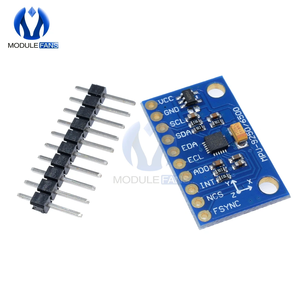 I2C IIC SPI MPU9250 Сенсор модуль MPU 9250 9 ось Отношение гироскопа ускоритель + магнитометр