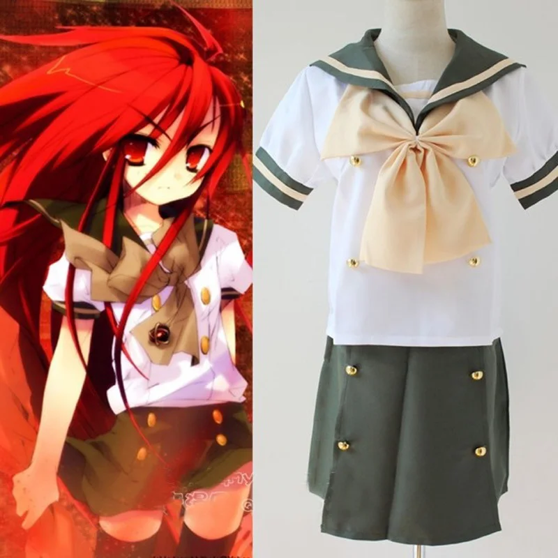 

Shakugan no Shana anime girls school uniform cosplay costume
