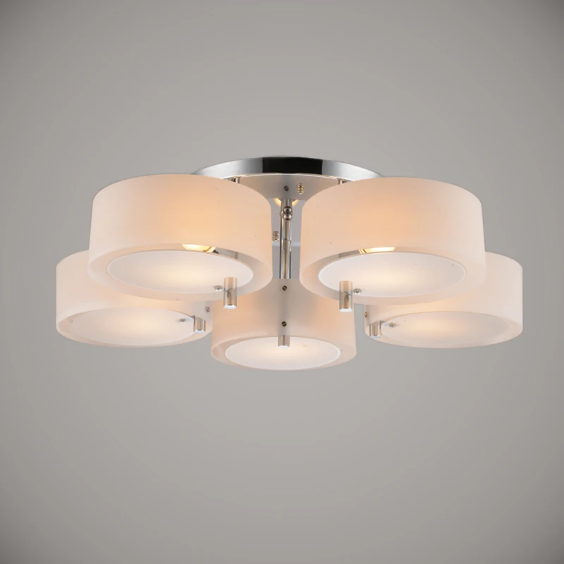 Светодиодный потолочный светильник Ecolight 5 акриловых ламп E27 E26|crystal led ceiling light|ceiling