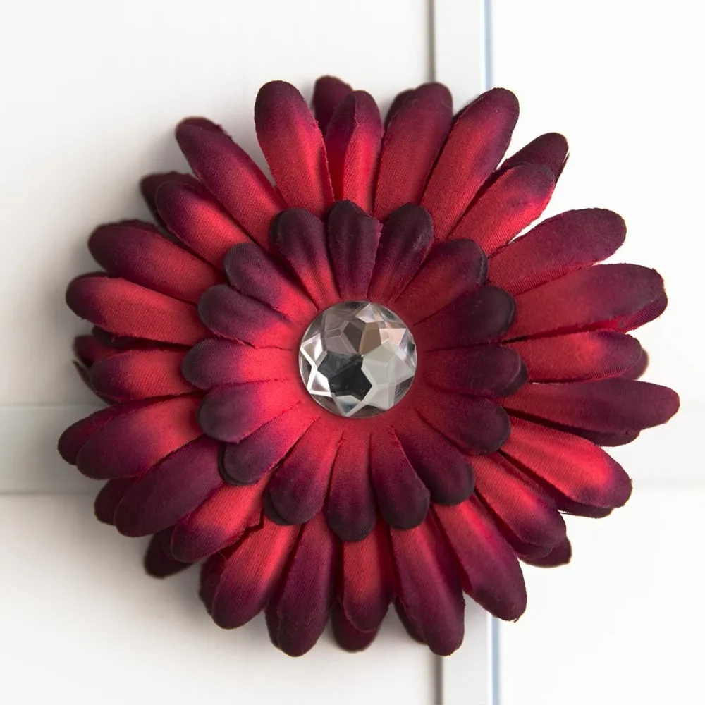 14 шт./партия 4 дюймовые заколки для волос в виде маргариток цветов|hair clip|gerber