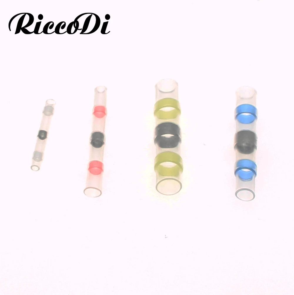 10/20/50PCS Pressure-free Waterproof Solder Ring Heat-shrinkable Wire Intermediate Connector Wiring Connection Teminal | Обустройство