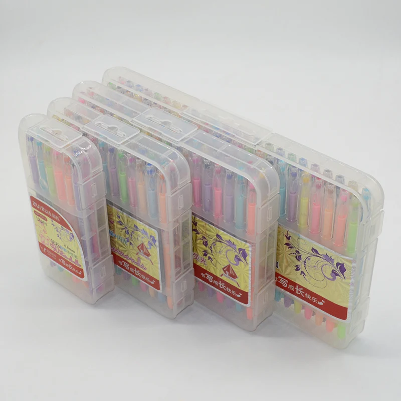 Ручки гелевые 12/24/36/48 ручки кавайные школьные принадлежности|kawaii school supplies|pen gel pengel