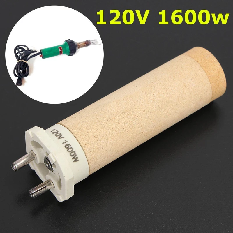 Новейший горячий воздух пистолет 1600W 120V NT100.702 Керамика нагревательный элемент
