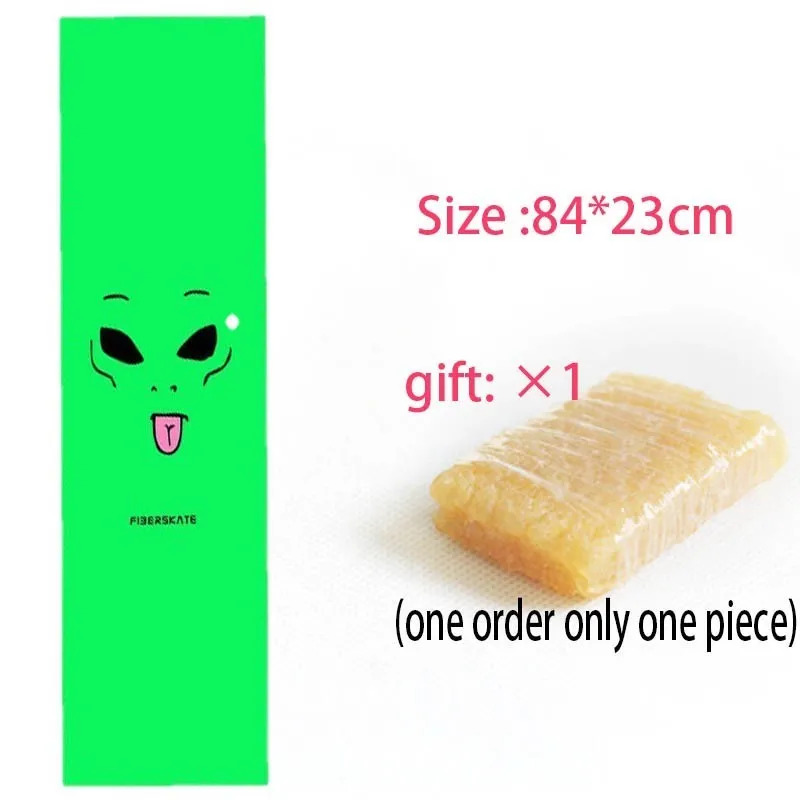 A7 Профессиональный скейтборд Griptapes 23*84 см Мульти Графический гриптап Лонгборд скутер скейтборд наждачная бумага палубная ручка лента грубая - Цвет: A7