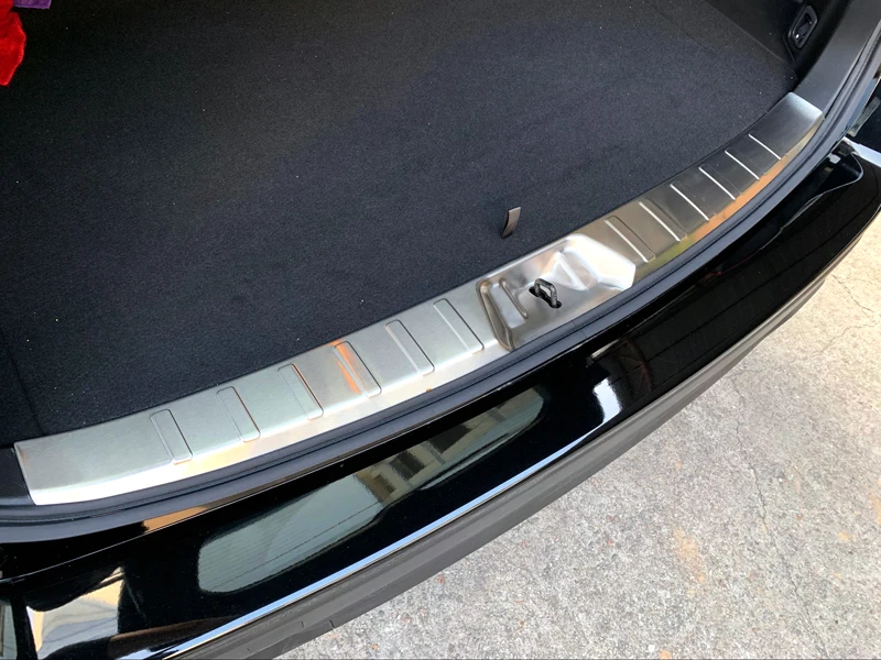 

For Subaru Forester SK 2019 2020 2021 Stainless Steel Inner Rear Bumper Protector Guard Plate Cover Trim Car Styling Accessories