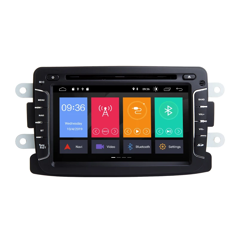 Xonrich Автомобильный мультимедийный плеер Android 9 0 Automotivo 2 Din для
