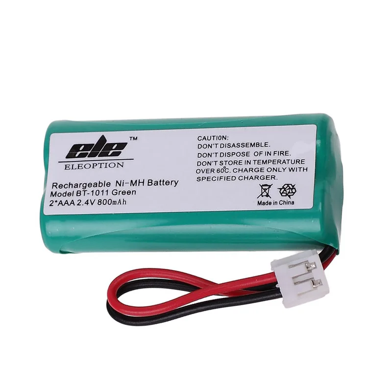 Высокое качество 2 4 V 800mAh Ni-MH Аккумуляторный Аккумулятор для Uniden BT-1011 BT-1018 BT1011 BT1018