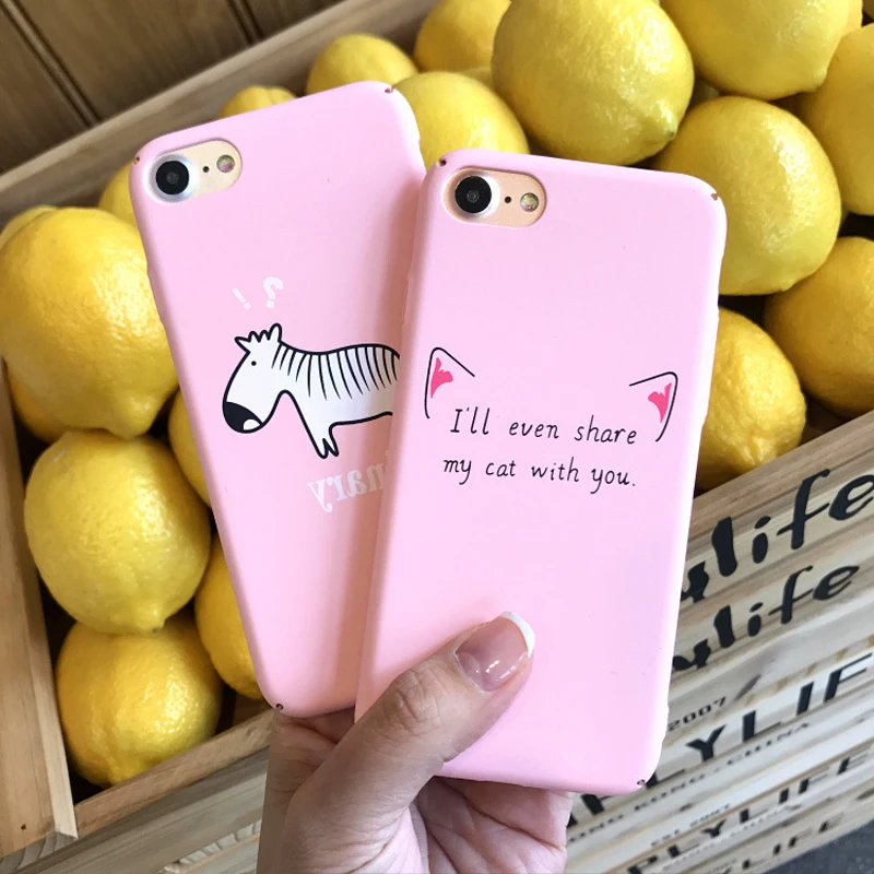 Модный чехол из поликарбоната с рисунком бегемота для apple iphone 6 6S 7 Plus чехлы на