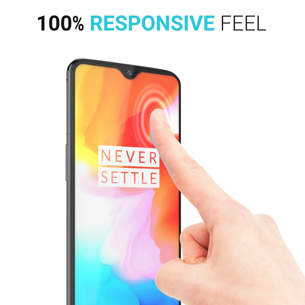 2 шт. OnePlus 7 Pro Закаленное стекло Защитная пленка 9 H HD Изогнутые с полным охватом