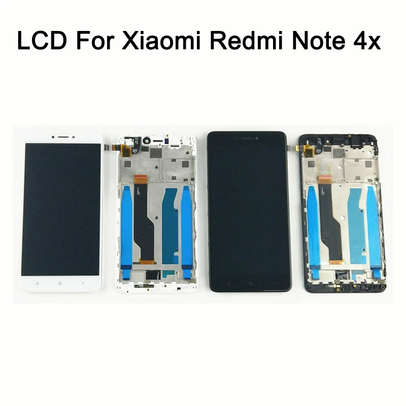 Note 4x дисплей для Xiaomi Redmi 4X ЖК-экран сенсорный экран дигитайзер Рамка 4 Глобальный