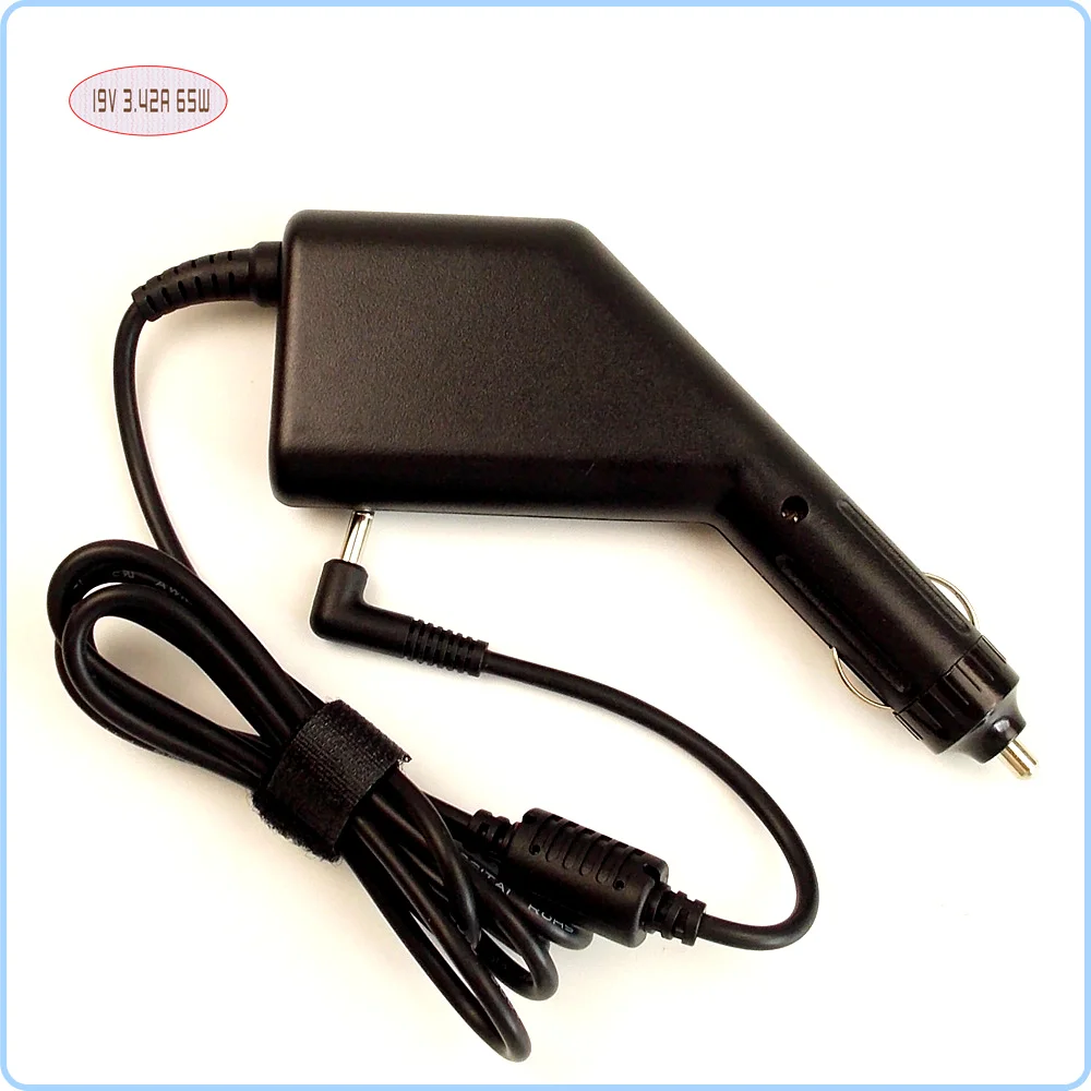 Автомобильный адаптер постоянного тока для ноутбука 19 в 3 42 А зарядное устройство