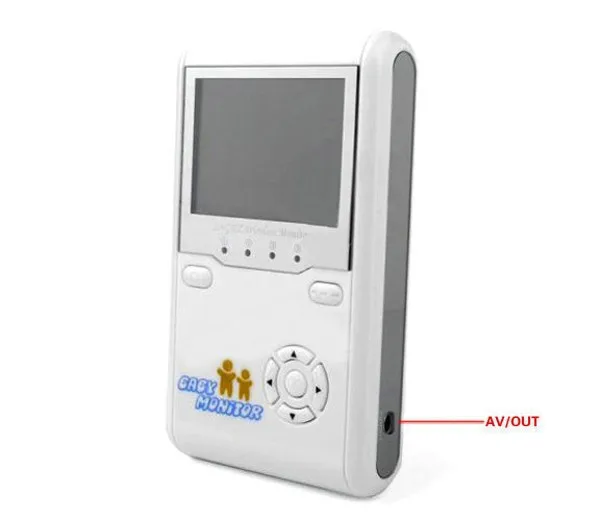 2015 Цифровой ЖК-Монитор Ребенка Видео Комплекты 2.4 ГГц Беспроводной Ночного