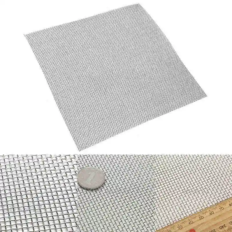 

1pcs 30*30cm Stainless Steel 10 Mesh Filtration Wire Cloth Screen Filter