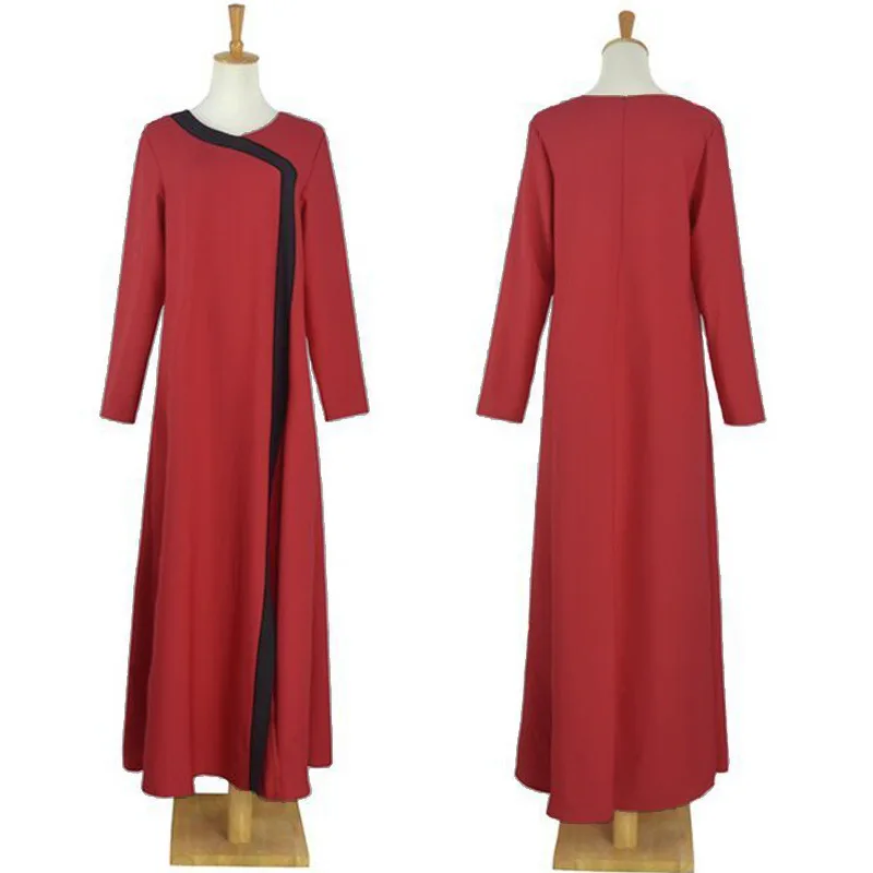 Халат мусульмане Лидер продаж взрослых белье Broadcloth Формальные ни кафтан djellaba 2017