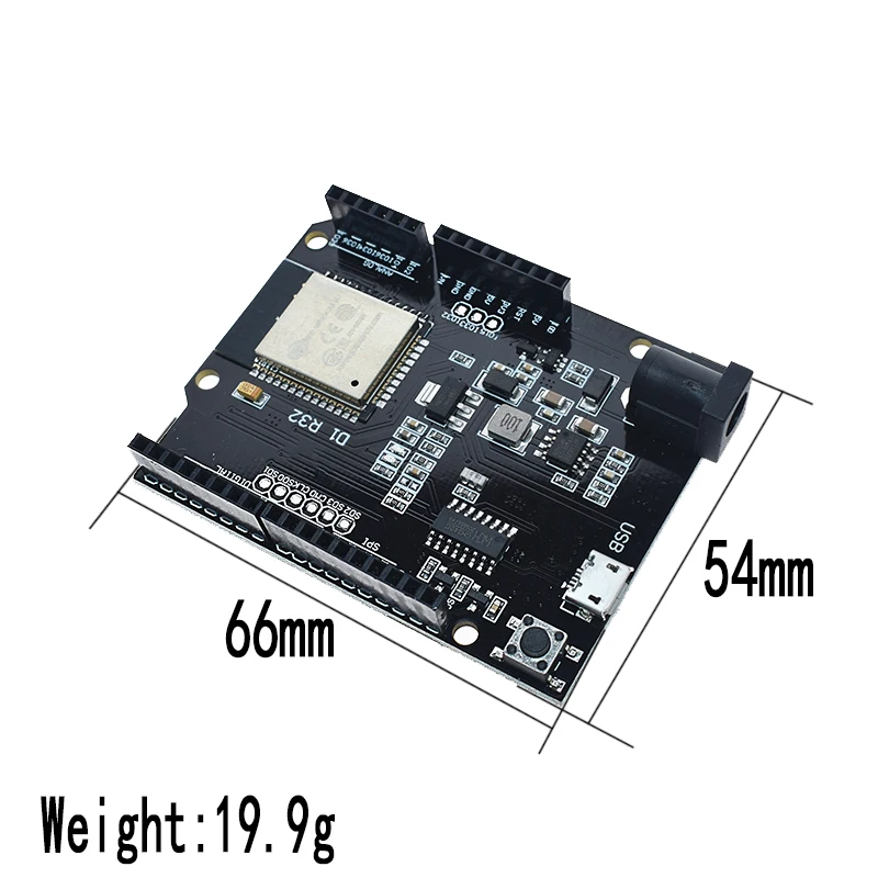 ESP32 для Wemos D1 Mini для Arduino UNO R3 D1 R32 Wi-Fi беспроводная Bluetooth макетная плата CH340 4M Memory One
