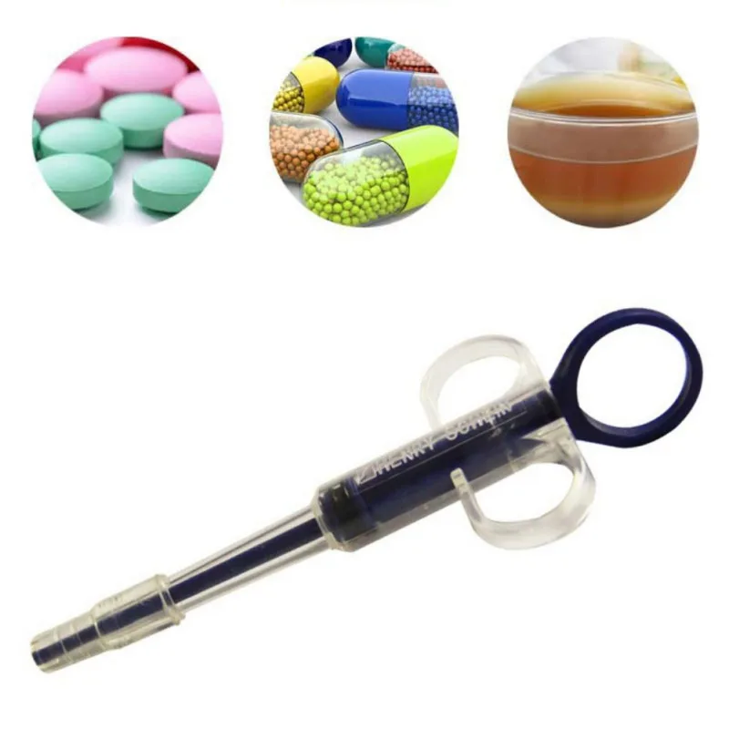 Pet Capsuleablet Pill Pusher инъекция игла собака кошка Пиллер медицина Кормление диспенсер