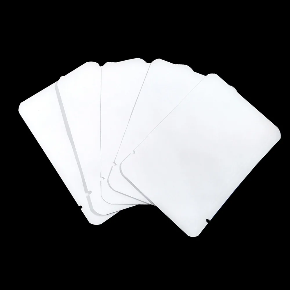 100 шт 3 размера белые крафт бумажные пакеты с открытым верхом термопечать