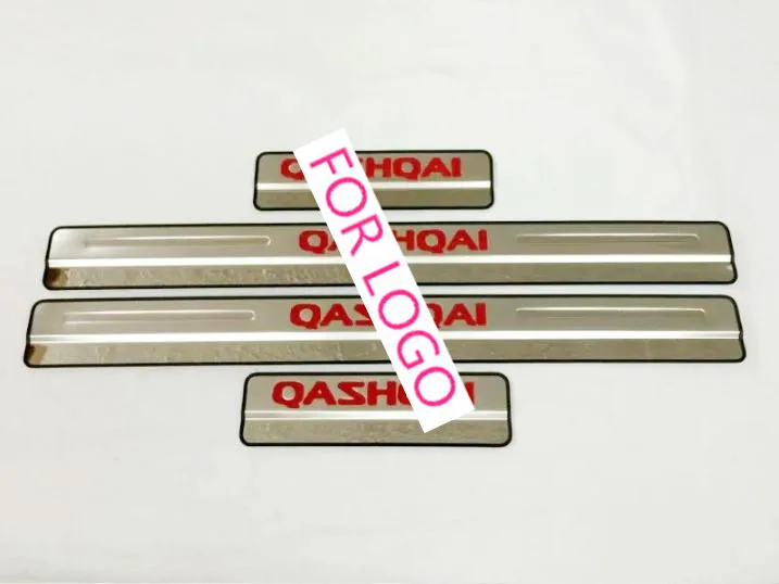 Для Nissan Qashqai j11 2015 2016 Накладка на порог приветствуется педаль из нержавеющей стали
