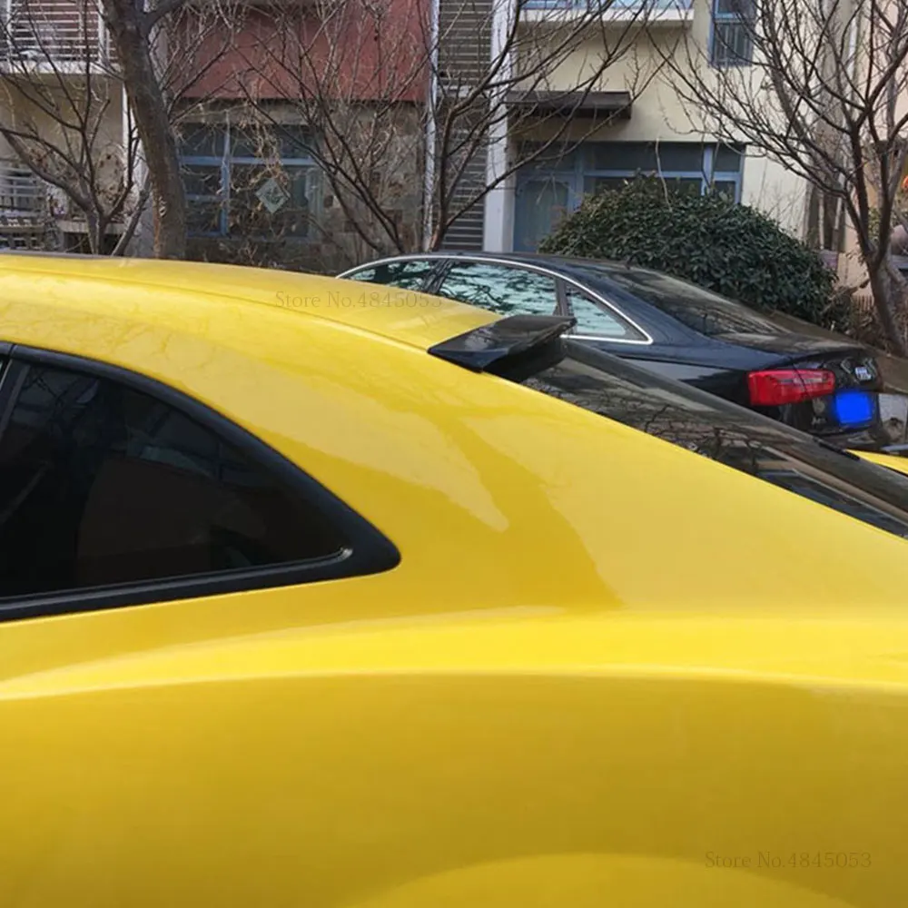 Черный спойлер на крышу для Chevrolet Camaro 2010-2017 высококачественный АБС-пластик задний