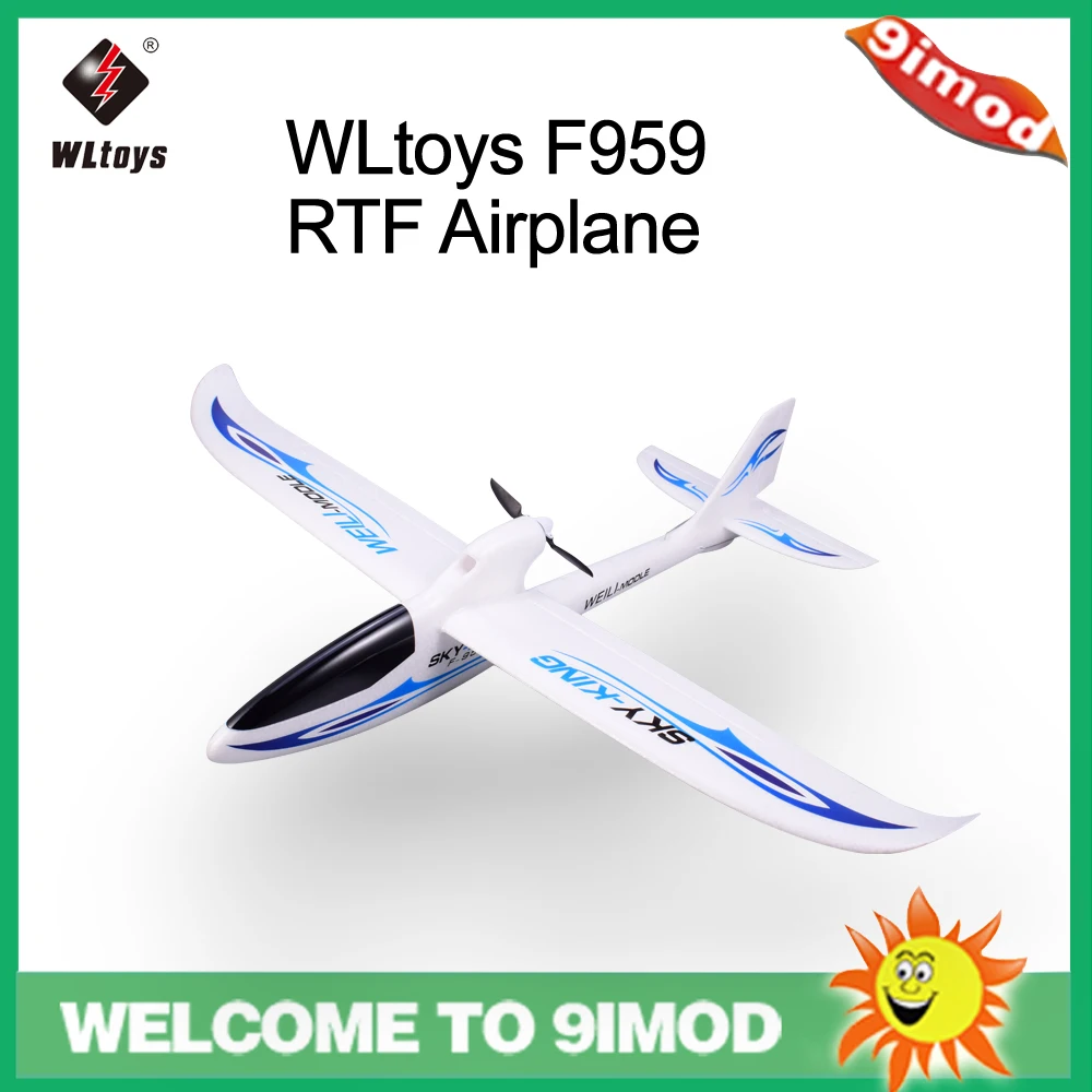 WLtoys F959 Sky-king 2,4G 3CH радиоуправляемый самолет с дистанционным управлением, самолет с фиксированным крылом, детский подарок