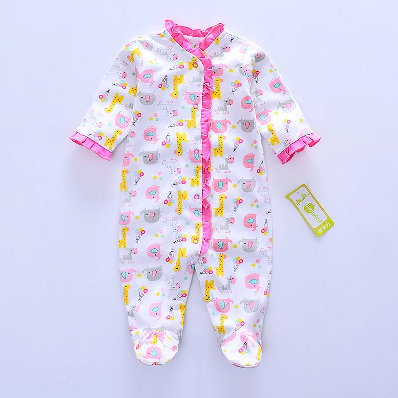 Одежда высшего качества 2019 Топы для малышей новинка Комбинезоны младенцев