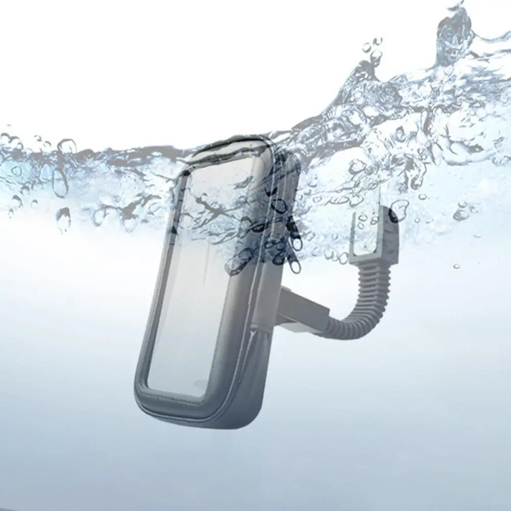 Универсальное водонепроницаемое зеркало заднего вида для мотоцикла держатель GPS