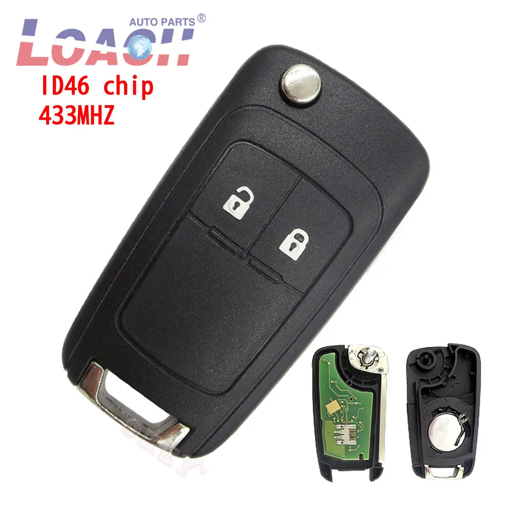 2 3 4 кнопочный дистанционный ключ 433 МГц PCF7941 для Vauxhall Opel Astra H 2004 2009 Zafira B|Ключ от